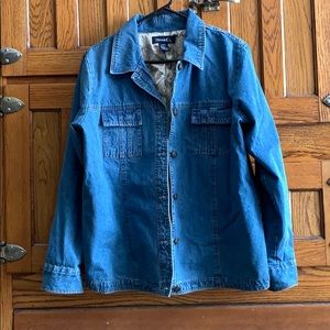 Denim & Company lined denim jacket